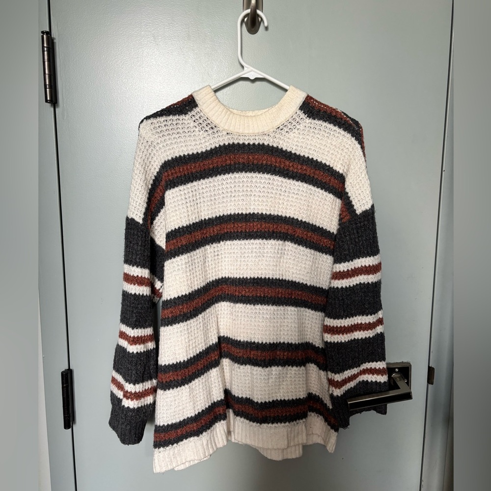 American Eagle Outfitters Oversized Striped Sweater